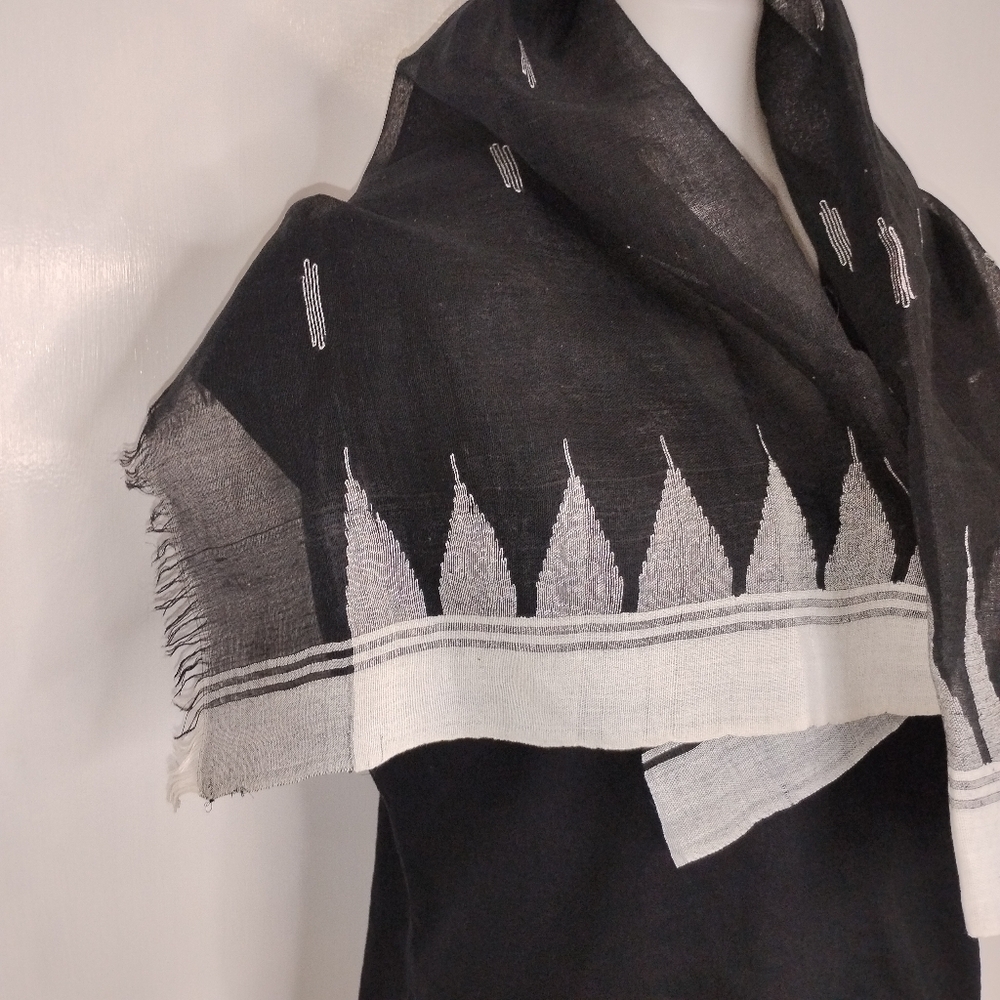 WOVEN SHEER LINEN FABRIC - Picture 10 of 10